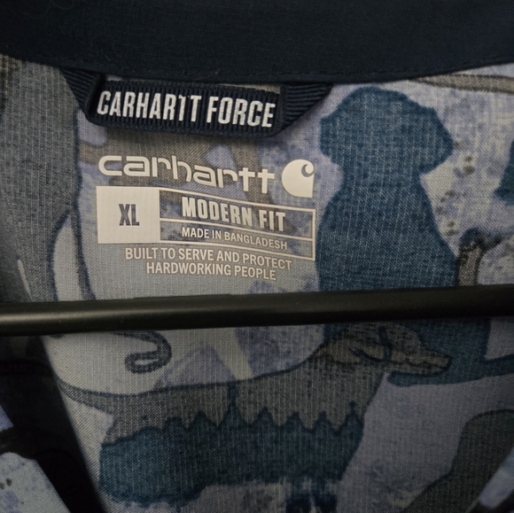 Carhartt scrubs moderate fit. 2xl different shades of blue. - Picture 3 of 3